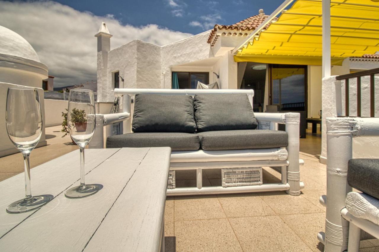 Playa Feñabe Penthouse Sea View Jacuzzy Terrace & Pool 아파트 외부 사진