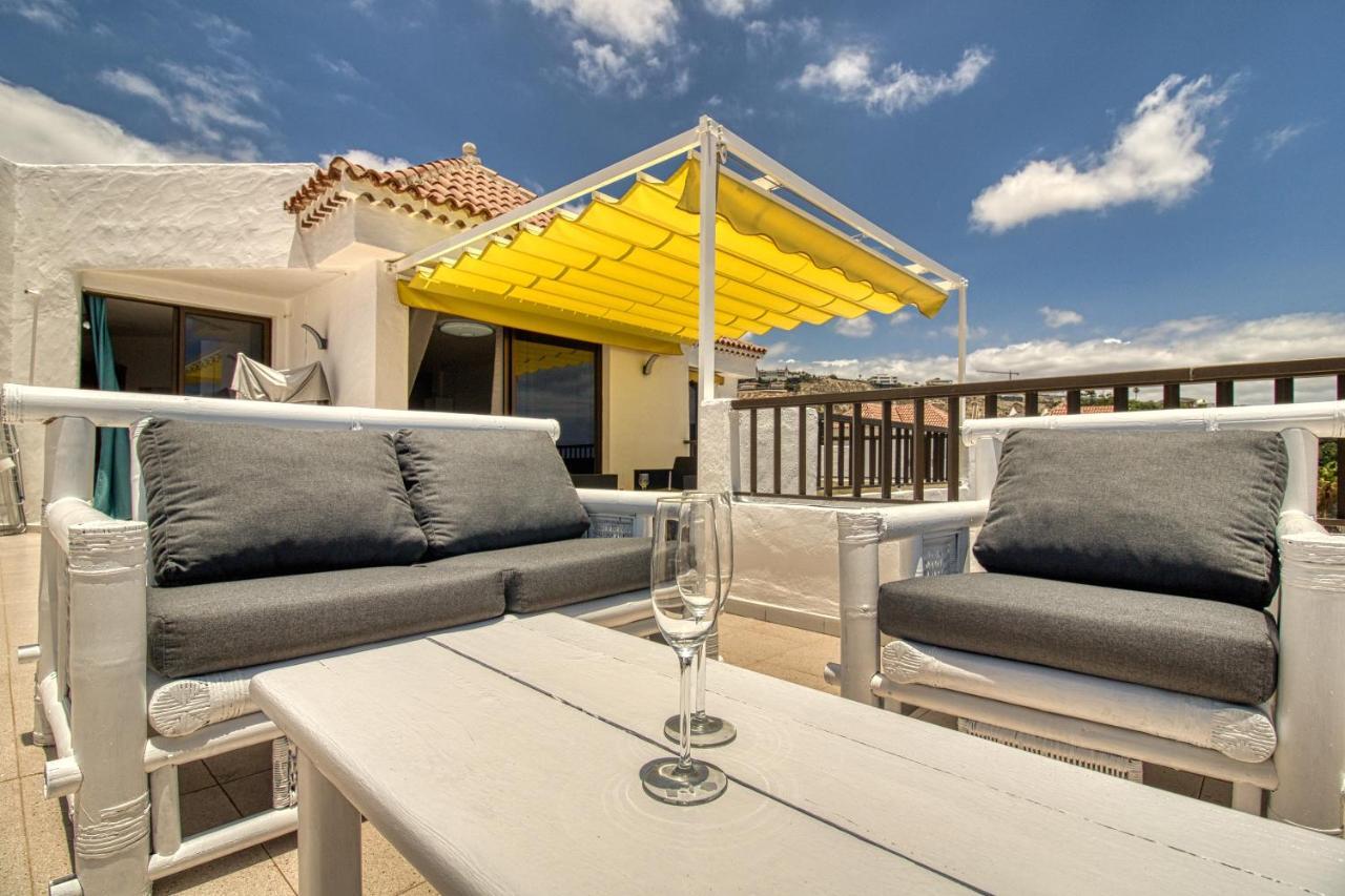 Playa Feñabe Penthouse Sea View Jacuzzy Terrace & Pool 아파트 외부 사진