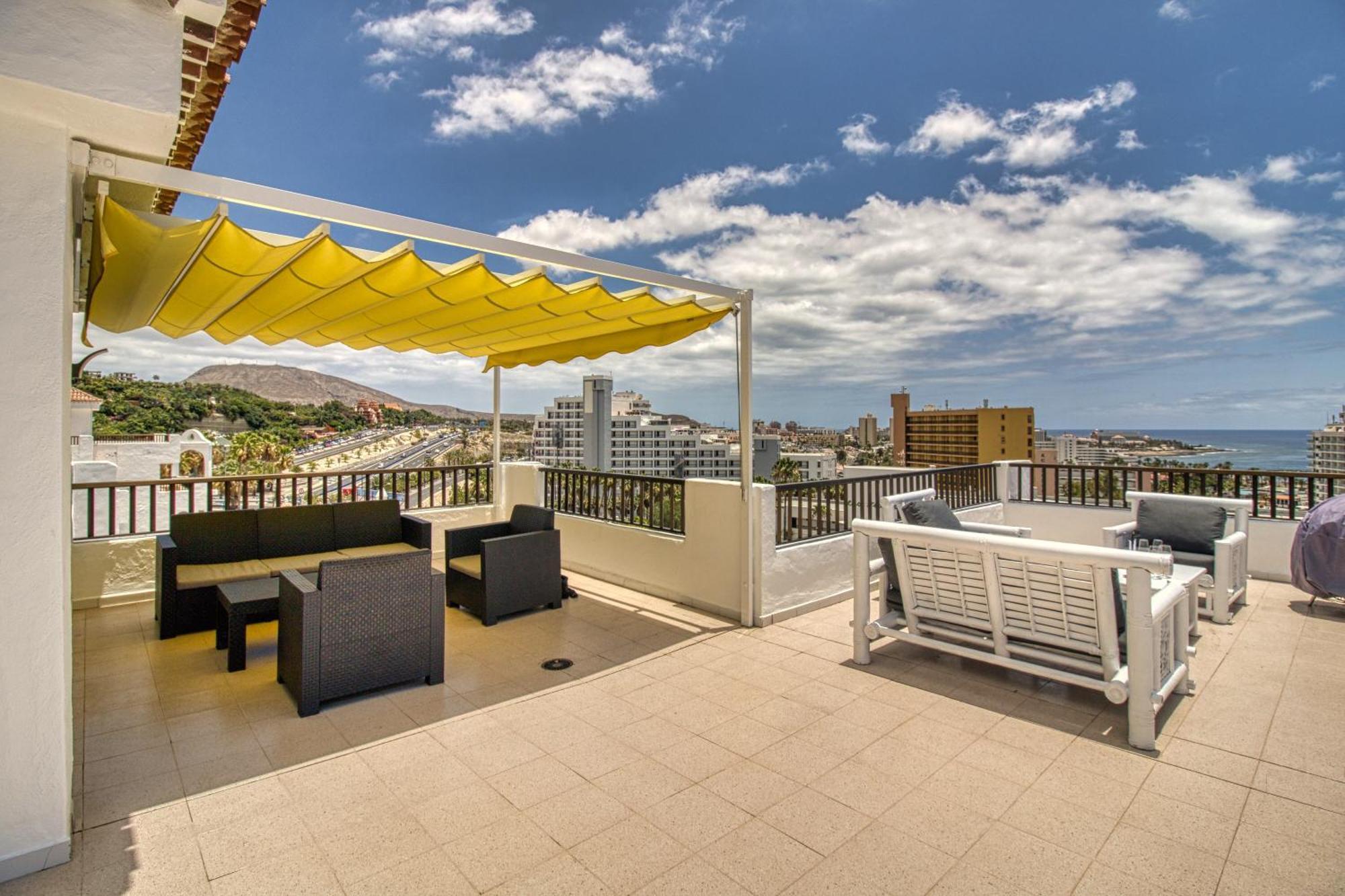 Playa Feñabe Penthouse Sea View Jacuzzy Terrace & Pool 아파트 외부 사진